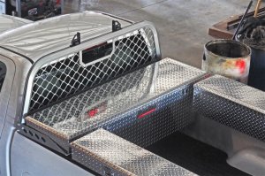 Chevrolet Colorado Cab Rack - Dee Zee - Heavy Duty Ultra Mesh - Silver - `15-`23